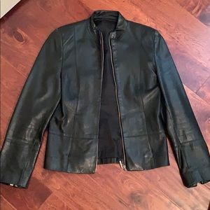 Vintage Black Leather Jacket